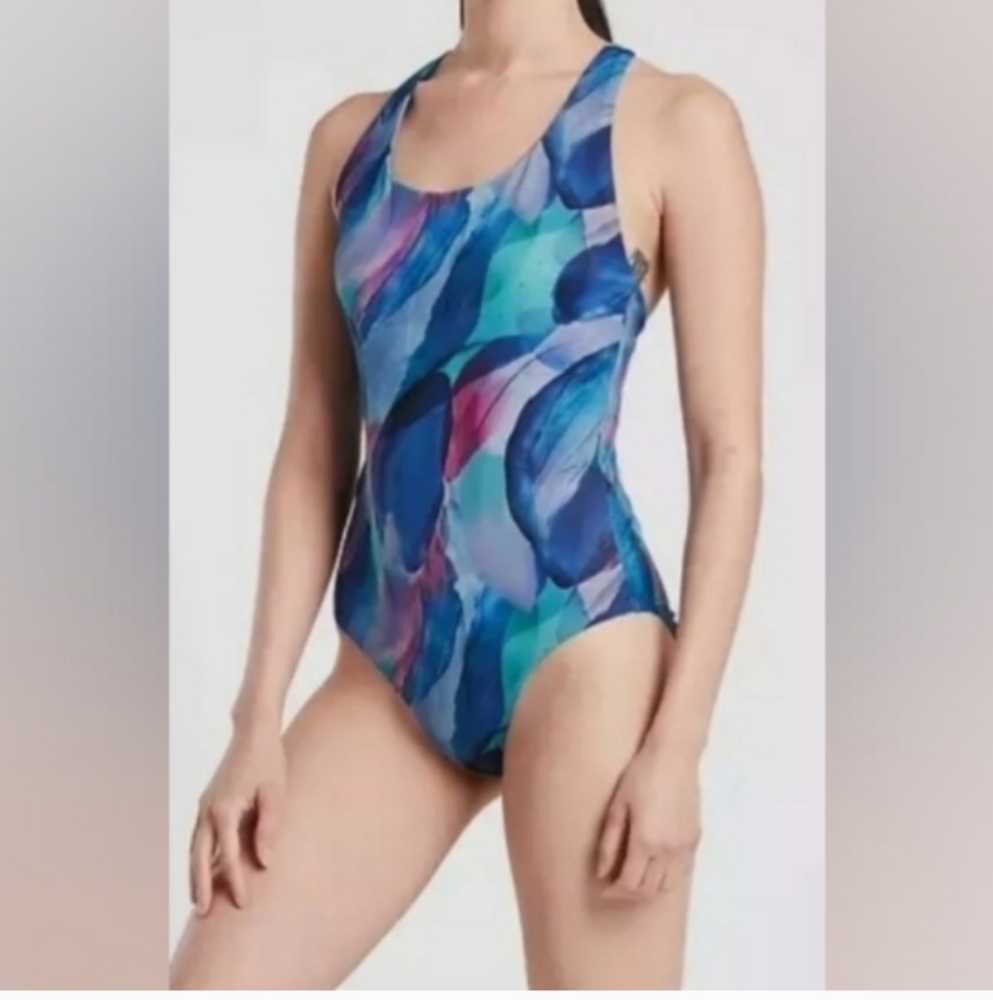 Athleta Malibu One Piece Swimsuit with Racerback
